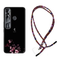 Tecno Spark 6 6 Go 8C 8 Pro 7 7 Pro Kılıf Boyun Asklı Rasta Silikon Love 1629