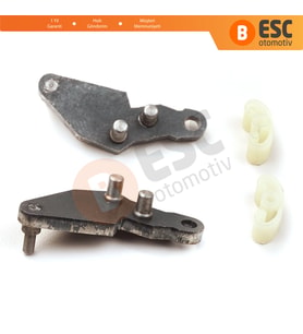 Renault Clio MK2 1998-20016 İçin Sunroof Kızak Cam Kaldırma Ayak ve Badem Şipidak Klipsi Tamir Seti