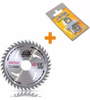 Daire Testere Bıçağı Ahşap Testeresi 115MM + Matkap Aparatı