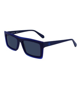 Calvin Klein CKJ23657S 400 55 Unisex Güneş Gözlüğü (Lacivert - Açık Gri)