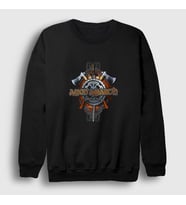 Presmono Unisex Siyah Axes V2 Amon Amarth Sweatshirt 375179tt