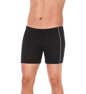 pilelistore Star 101 Modal Biyeli Erkek  Boxer (Siyah)