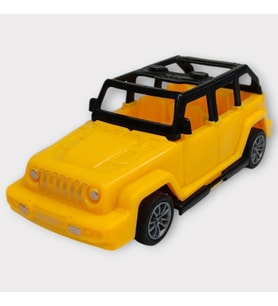 Çek Bırak Arabalar 10 Cm - Sarı Jeep