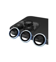 iPhone 14 Pro CL-07 Kamera Temperli Cam Lens Koruyucu (Mavi)