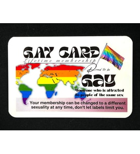 DÜKKAN DESİGN GAY CARD