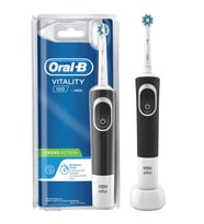 Oral-B D100 Vitality Cross Action Şarjlı Siyah Diş Fırçası