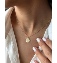 Kişiye Özel Tenis Topu Figürlü Kolye 925K Gümüş (Gold)