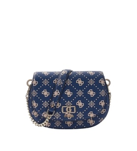 Guess Emelie Logolu Kapaklı Kadın Lacivert Çapraz Çanta HWGP9928200-NLO