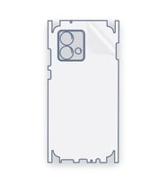 SChitec MOTOROLA Moto G84 Uyumlu Fullbody Arka Kaplama Hidrojel Koruyucu Film