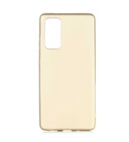 Samsung Galaxy S20 Plus Premium Silikon Kılıf Gold