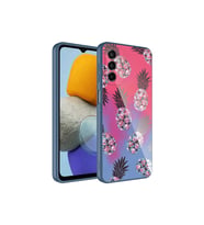 Samsung Galaxy M23 Uyumlu Kılıf Kamera Korumalı Desenli Sert Silikon Zore Epoksi Kapak (Model 3)