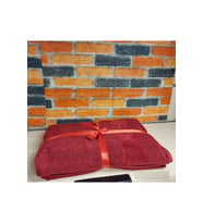 Özdilek Svv Border Büyük Boy Banyo Havlusu (89x173) 1.Katalog (Kırmızı)
