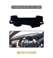 HYUNDAİ ELANTRA 2017-2020TORPİDO KORUMA HALISI GRİ KENAR