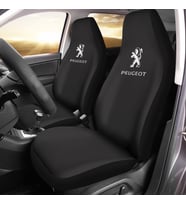 Peugeot 206 Araca Özel Oto Koltuk Kılıfı PRO - Siyah ( Yeni Tasarım - Yeni Fit Kalıp )