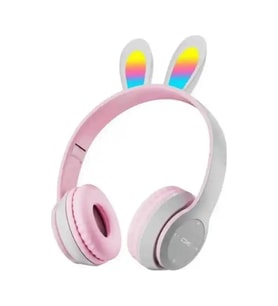 AL3680 P47R Wireless Kablosuz Bluetooth Kulaklık Gri - Pembe