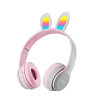 AL3680 P47R Wireless Kablosuz Bluetooth Kulaklık Gri - Pembe