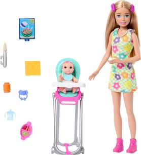 Barbie Skipper Bebek Bakıcısı Bebek, Oyuncak (Çok Renkli)
