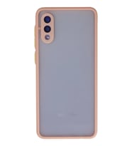 Mey İthalat® Samsung Galaxy A02 Kılıf Montreal Silikon Kapak - Pembe