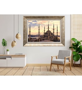 Gümüş Çerçeveli dekoratif Tablo as1696