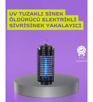 Kapalı Ve Açık Alanlarda Etkili Elektrikli Sivrisinek Katili – Uv Işıklı Tuzak