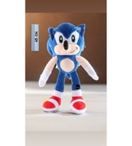 Sevimli Sonic Peluş Oyuncak Büyük Boy 45 Cm Hediyelik Uyku Arkadaşı (Çok Renkli)