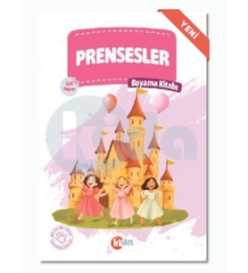 Prensesler Boyama Kitabı