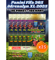 Panini FIFA 365 Adrenalyn XL 2025 Oyuncu Kartı - Futbolcu Kartları - Trading Oyuncu Kartı - 25 Paket (A.ALTIN)