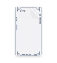 SChitec Apple iPhone 6S Uyumlu Fullbody Arka Kaplama Hidrojel Koruyucu Film