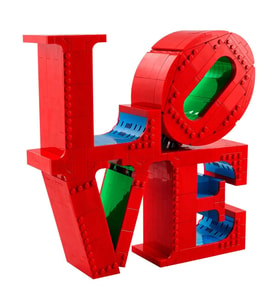 31214 Lego Art LOVE 791 parça +18 yaş