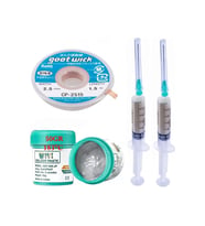 Bst-509 Krem Lehim Sıvı Lehim Solder Paste 50gr Lehim Emme Temizleme Teli 2,5mm Cp-2515