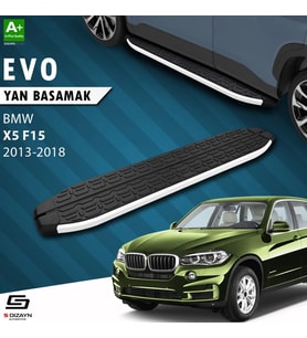 S-Dizayn Bmw X5 F15 Evo Aluminyum Yan Basamak 193 Cm 2013-2018 A+ Kalite