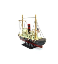 Dekoratif Metal Gemi Balıkçı Teknesi C 0781
