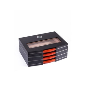 Parmida Humidor  Puro Saklama Kutusu - Siyah 0162