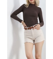 Yarım Balıkçı Body Kahve - 8335.1567. (Karışık)