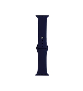 Lexroo Watch Ultra 49mm Band Serisi Klasik Kordon Silikon Strap Kayış - Midnight Blue