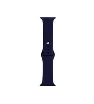 Lexroo Watch Ultra 49mm Band Serisi Klasik Kordon Silikon Strap Kayış - Midnight Blue