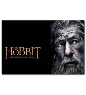 Hobbit Beş Ordunun Savaşı Gandalf MDF Tablo
