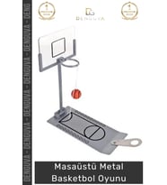 #Oyuncak Hediyelik Ofis Katlanabilir Akrilik Pota Şık Kompakt Sağlam Masaüstü Metal Basketbol Oyunu