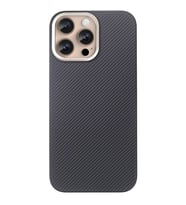 Northcity iPhone 15 Pro Max ile Uyumlu Besa MagSafe Kılıf - Siyah, Karbon Fiber, Hafif ve Dayanıklı