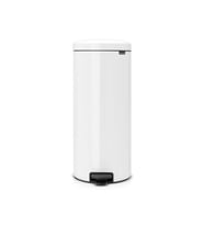 TANTİTONİ NEWICON WHITE PEDALLI ÇÖP KUTUSU 30L