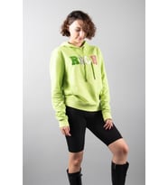 Yeşil 2 Iplik Kapüşonlu Sweatshirt