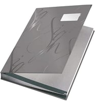 Leitz Design İmza Dosyası-18 Bölmeli, Gri