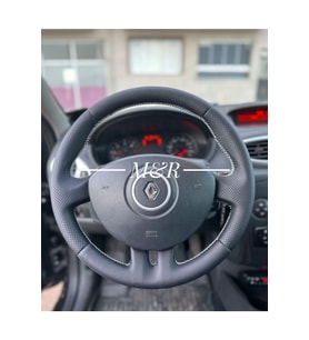 Renault Clio 3 Orijinal Kaplama Deri Direksiyon Kılıfı