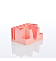 OPS KLM 207 Masaüstü Organizer Kalemlik Pastel Pembe 