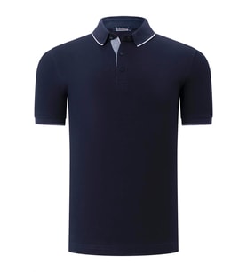 T8579 DEWBERRY ERKEK T-SHIRT-KOYU LACİVERT