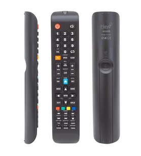 Hey Skytech Sarı TV Tuşlu Smart Lcd Led TV Kumanda