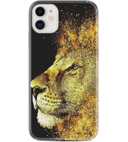 Apple iPhone 11 12 13 Mini Kılıf Desemli Silikon Leon 1323