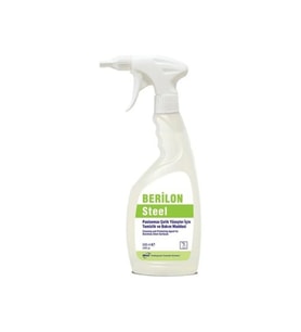 Deniz Berilon İnox Paslanmaz Çelik Metal Krom Nikel Çok Amaçlı Yüzey Temizleyici - 500 Ml. - Sprey