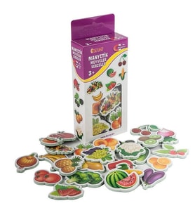 Nessiworld 1307 Manyetik Meyveler - Sebzeler / +3 yaş