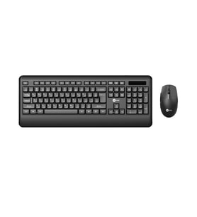 Lecoo KW202 Kablosuz Klavye & Mouse Set Q Siyah